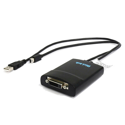 mDP+USB 轉 DL-DVI (主動式) 330MHz